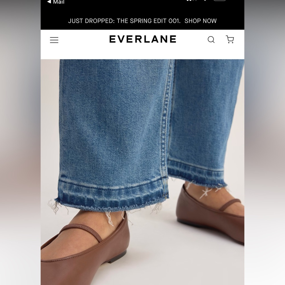 Everlane - Original Cheeky Jean NWT! - Picture 5 of 6